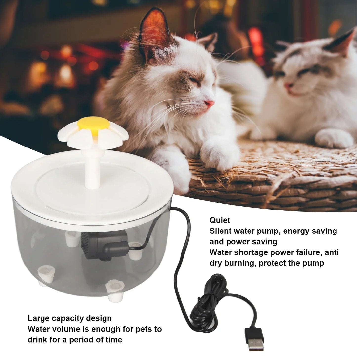 SAENGUE™ Pet Water Fountain